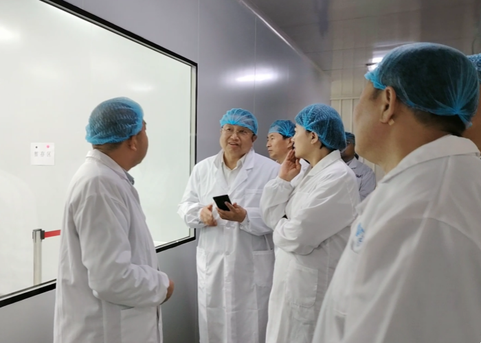 長春市政協及九臺區(qū)各級領導到訪萊沃醫(yī)療進行調研